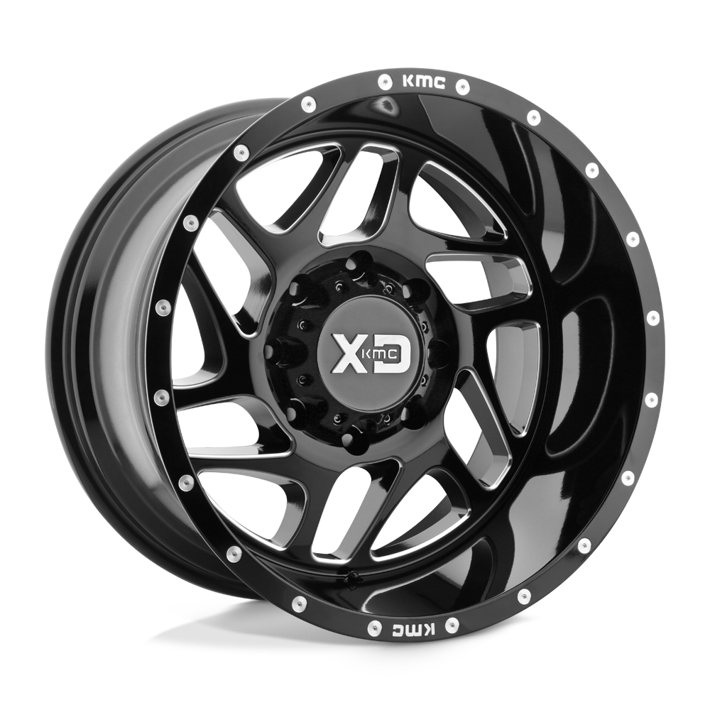 XD836 20X9 6X4.5 G-BLK MILL 18MM
